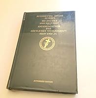 Rudimental Divine Science. No and Yes. Anfangsgründe der göttlichen Wissenschaft. Nein und Ja. B0026OAWWO Book Cover