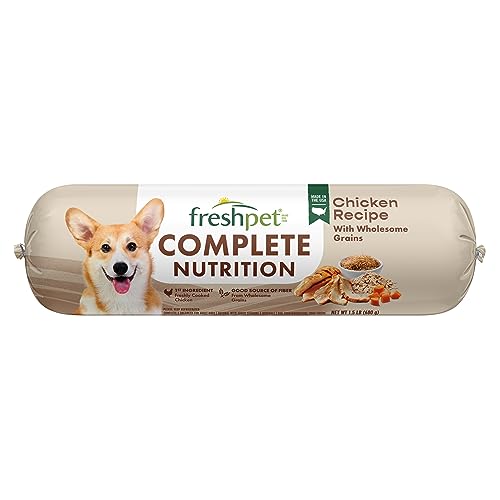 Freshpet Dog Food, Complete Nutrition Chicken Recipe Slice & Serv...