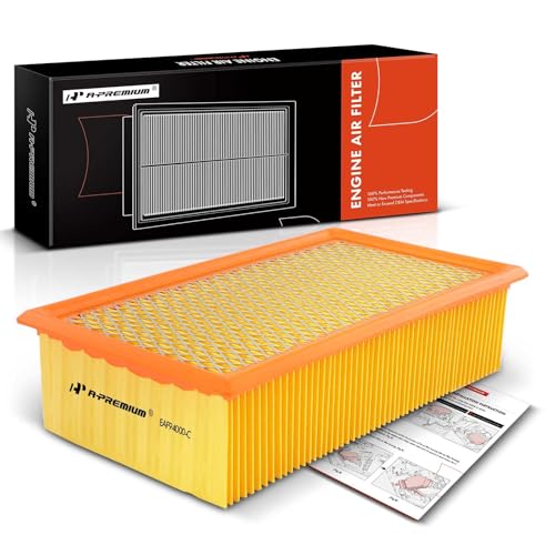 A-Premium Engine Air Filter Compatible with Ford F-250 F-350 F-450 F-550 Super Duty 1999-2003, Excursion 2000-2003, V8 7.3L