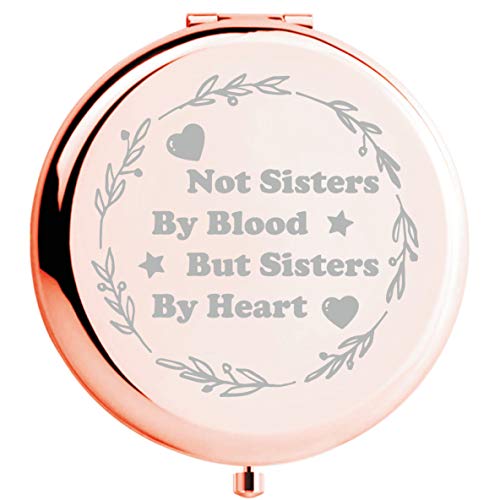 Sister Gifts from Sister Brother, Sisters Birthday Gift Ideas, for Girls, Great Gifts for Mothers Day, Graduation Present for Her (Rose Gold)