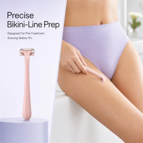 Image of Ulike Air 4 IPL Hair Removal Device with Bikini Razor, Ice-Cooling Permanent Hair Reduction for Women and Men, USHR Mode, Nearly Painless At-Home Hair Removal in 10 Minutes