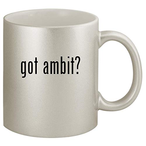 got ambit? - Ceramic 11oz Silver Coffee Mug, Silver