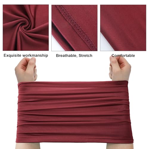 Image of Geyoga 6 /9 Pcs Summer UV Protection Cooling Neck Gaiter Scarf Face Clothing Neck Gaiter Mask Sunscreen Breathable Bandana