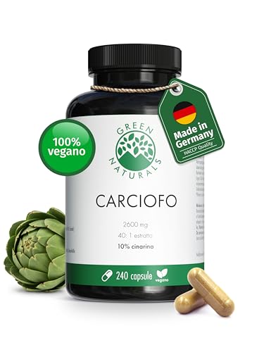 Estratto di Carciofo 2600 mg Vegano
