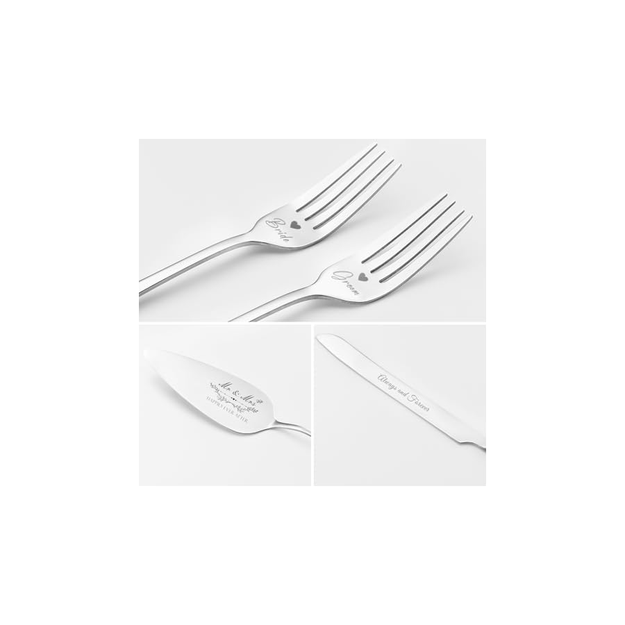 Wedding-Cake-Knife-and-Server-Set-Silver-Cake-Cutting-Set-for-Wedding-2024-4-Piece-Cake-Knife-Set-with-Forks-for-Engagements-Weddings-and-Anniversaries BEKESIN Wedding Cake Knife and Server Set, Silver Cake Cutting Set for Wedding 2024, 4 Piece Cake Knife Set with Forks for Engagements, Weddings and Anniversaries