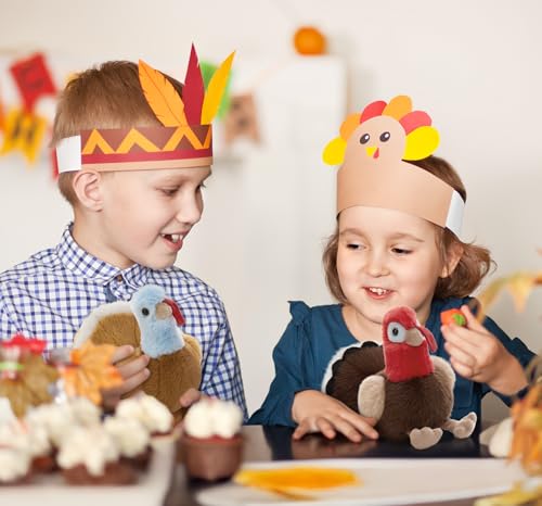 MorisMos groß Truthahn Kuscheltier XXL mit Baby im Bauch, 35cm weich riesen Truthahn Stofftier Plüschtier Turkey Spielzeug, Geburtstag Thanksgiving Geschenk für Kinder Baby