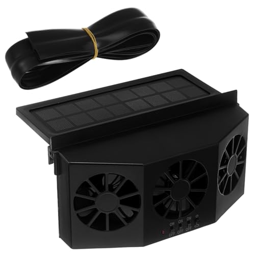 Ventilation de fenêtre de voiture pour les vacances au soleil 1200mah