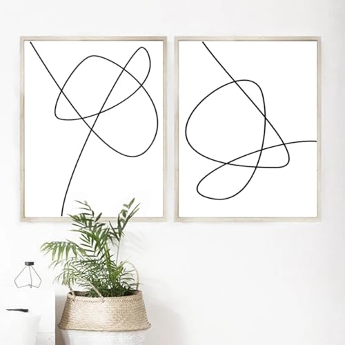 Affiche scandinave pour moderniser un mur vide sans cadre - 2