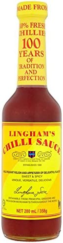 Linghams Chilli Sauce 280 ml (Pack of 8)