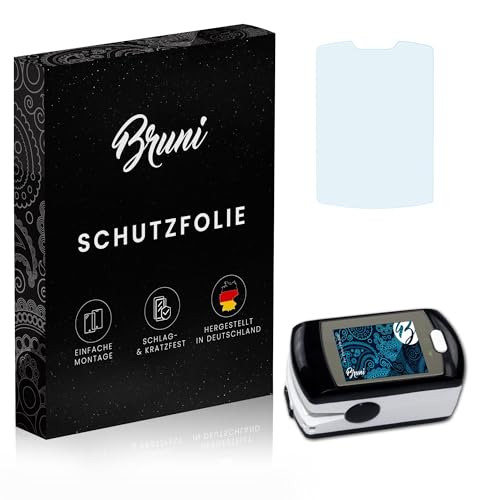 Bruni Screen Protector compatible with Pulox PO-300 Protector Film, crystal clear Protective Film (2X)