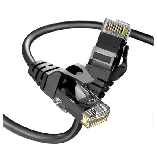 CableGeeker Cat 6/Cat5e Ethernet Cable 10 ft, 10Gbps Snagless Ethernet Cable, 24AWG Pure Copper High Speed Cat6 RJ45 Internet Cable for Computer, Modem, PS5/4, Router, Gaming - 6 Feet in Black