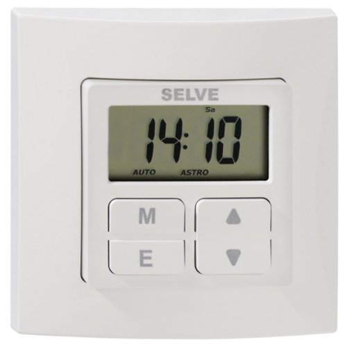 SELVE Selve Smarttimer Plu Rollladenuhr mit Astroprog. autom. So/Wi