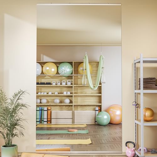 Large Wall-Mounted Full Body Gym Mirror (95x40)