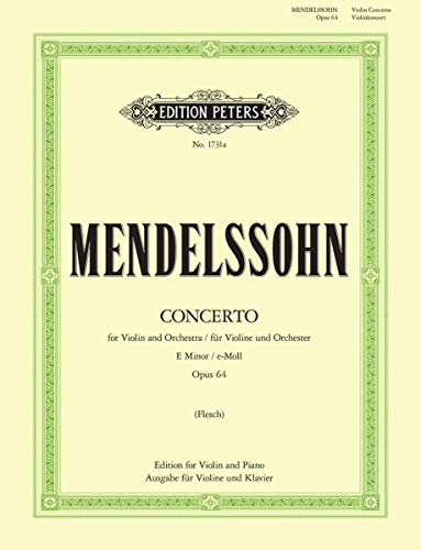 Mendelssohn: Violin Concerto in E minor Op. 64 (EP1731A)
