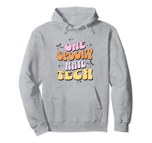 Cute One Spooky Nail Tech- Groovy Halloween Nail Artist Pullover