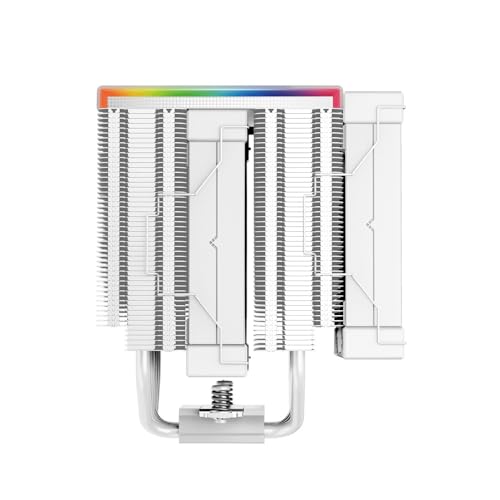 Image of Deepcool AK620 DIGITAL WH 120mm CPU Cooler /CPU Fan - White | Support Intel - LGA2066 /2011-v3 /2011 /1700 /1200 /1151 /1150 /1155 & AMD - AM5 /AM4 - R-AK620-WHADMN-G