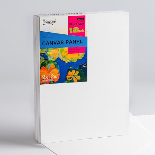 Bianyo 22,9 x 30,5 cm Malkarton 12er Pack