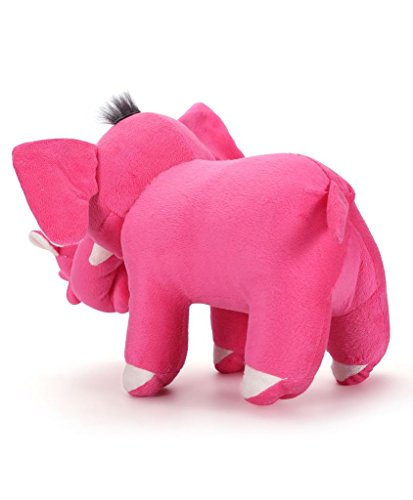 Image of Tickles Pink Cute Mother Elephant and A Baby Stuffed Soft Plush Toy 32 Cm