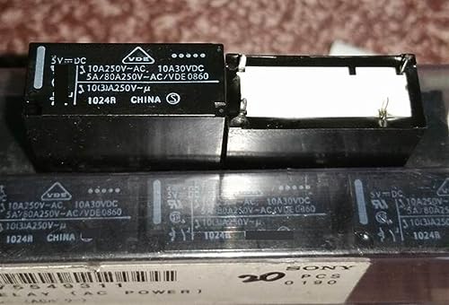 Relé 4 pines H1AA005T de 5V y 10A para control de circuitos