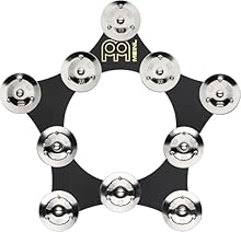 Cymbal Accessory - This hi-hat tambourine is ready for use after placing it on the cymbal Hi-Hat Tambourine - This add-on is equipped with a flexible frame that conforms to the profile of the cymbal 10 Pairs of Jingles - The 20 stainless steel jingle...