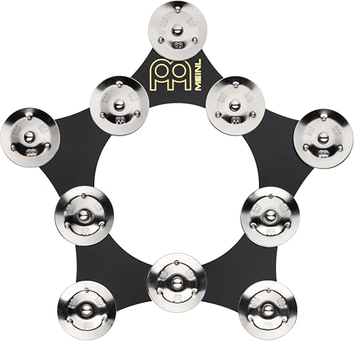 Meinl Percussion Super Flex Ching Ring avec cymbales acier pour batterie et percussions