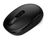 Microsoft Wireless Mobile Mouse 1850 - Black (U7Z-00001) (Renewed)