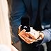 Wowagoga Ring Box - Velvet Ring Jewelry Storage Box Gift Box for Proposal, Wedding, Engagement, Ring Earrings Jewelry Counter Display Props - Black