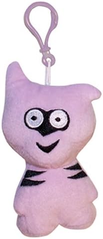 Crazy Bones Misha 4 inch Plush Keyring Clipper with 2 Free