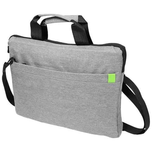 Luxshiny Bolso Bandolera Funda Protectora Gran Capacidad Ordenador Portátil para Portátil Ligera de Tela Oxford, Diseño Minimalista para Oficina y Viaje