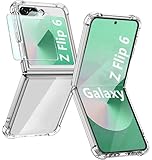 ❤【Coupe précise】: Accès pour votre Samsung Galaxy Z Flip 6 , à l'interface utilisateur, aux capteurs, aux haut-parleurs, au microphone et aux caméras, tous les ports, boutons et commandes sont facilement accessibles sans retirer le couvercle de protection. une installation et un retrait faciles.