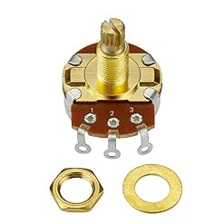 FLEOR 10 pièces potentiomètres de guitare pleine taille court L18mm arbre Audio Volume cône potentiomètre pour guitare… - Les Beatles, Paul McCartney, John Lennon, RIngo Starr, George Harrison FLEOR 10 pièces potentiomètres de guitare pleine taille court L18mm arbre Audio Volume cône potentiomètre pour guitare… – Image 2