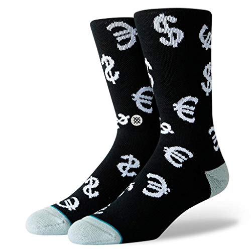 Stance ACCESSORI CALZE UNISEX SFERA MONEY M556C18SFM (L - BLACK)