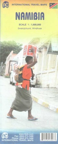 Namibia Travel Ref Map 1:1,000,000 (International Travel Maps) by International Travel Map (2012-07-10)
