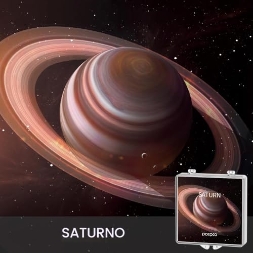 Miniatura 3 de Sistema Solar: Cristales Para Pococo Galaxy Projector, 5k Ultra Hd, Litografía Semiconductora 8 Discos