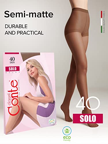 Conte Tights Classic Comfort Sheer Pantyhose Solo 40 Den2