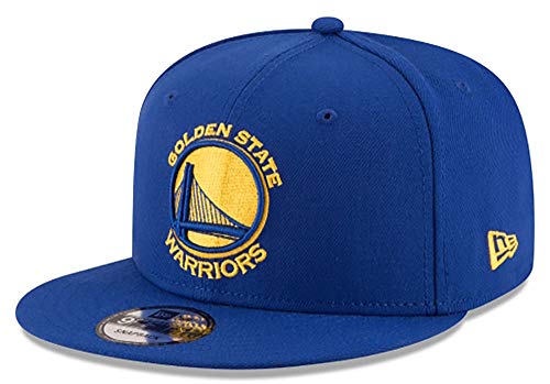 NBA Golden State Warriors Adult Men NBA 9Fifty Team Color Basic Snapback Cap,OSFA,Royal