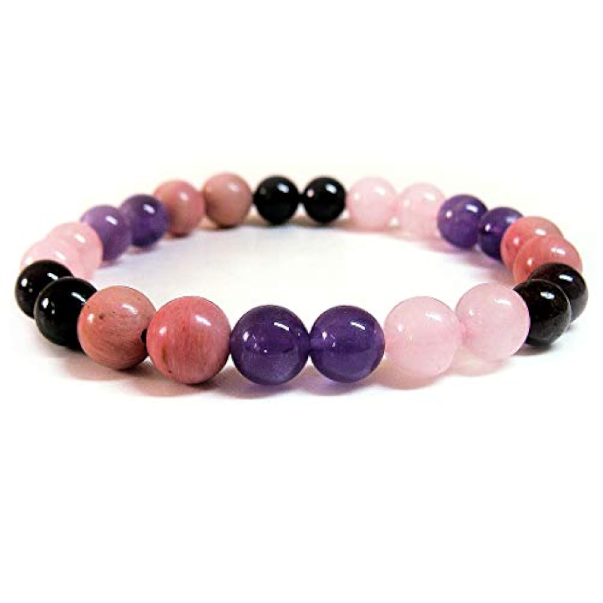 Stretch Bracelets Set for Men & Women, Abundance & Peace