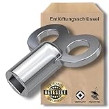 Premium Heizkörper Entlüftungsschlüssel – stabil & robust – für effizientes Heizen – universell passend – Heizkosten sparen – einfaches Entlüften von Heizungen