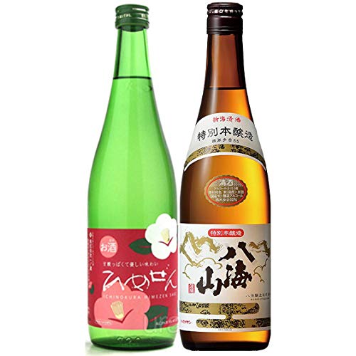 Amazon.co.jp: なごみの日本酒セット 一ノ蔵ひめぜん＆八海山特別本 