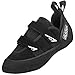 ALPIDEX Kletterschuhe für Damen und Herren mit Klettverschluss symmetrisch, rutschfest und flexibel - 39 EU