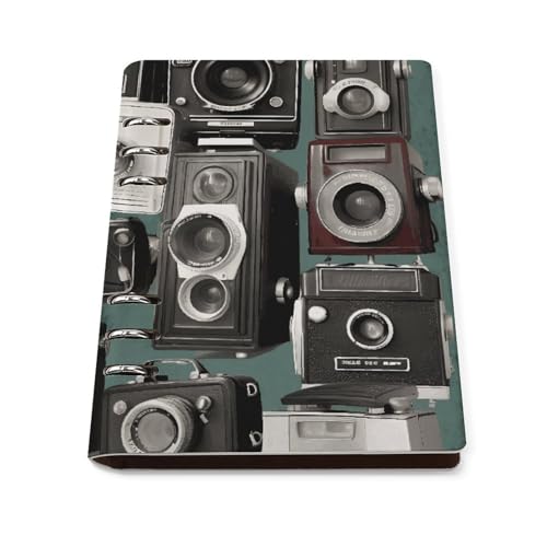 Cuaderno A5 de hojas sueltas recargable con 6 anillas para organizar agendas