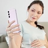 imluckies Camera Lens Protector for Samsung Galaxy S23 / S23 Plus, Ultra HD Anti-Scratch Tempered Glass 9H with Aluminum Alloy Ring, Full Camera Protective Cover, Purple - Image 2