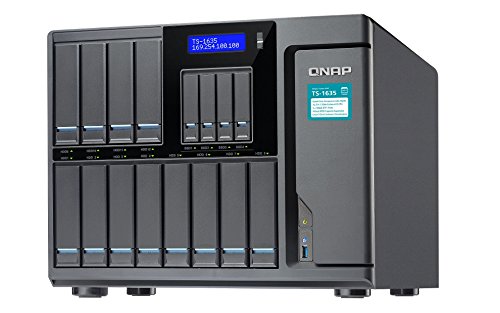 QNAP TS-1635-4G 16 Bay Desktop-NAS-Gehäuse mit 4GB RAM