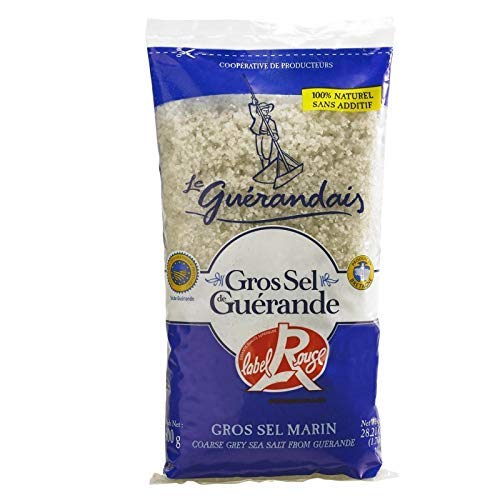 LE GUERANDAIS - Gros Sel Label Rouge 800G - ( Lot De 4 )