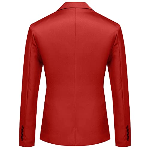 Ymosrh Men's Dress Jackets Casual One Button Suit Blazer Jacket Sport Coat for Wedding Prom Dinner Party Sport Coats2