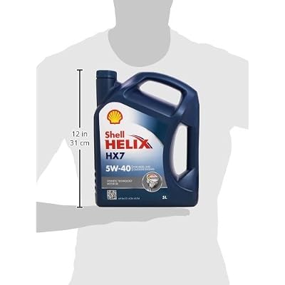 ‎Shell Helix HX7 5W-40 5 Litre Engine Oil Multi-Coloured