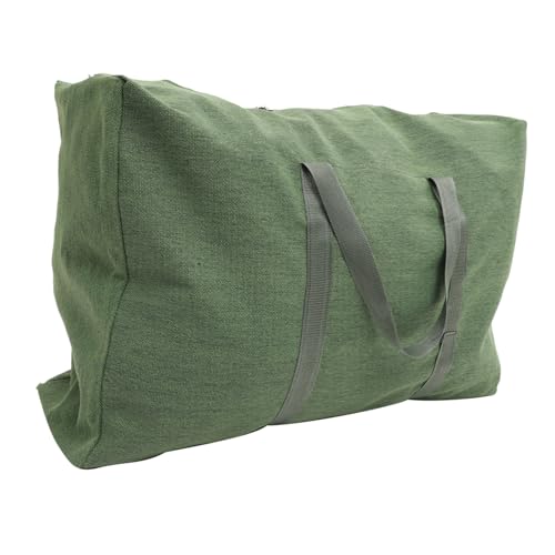 Sac de voyage grande capacité en toile de coton robuste pour déménagement
