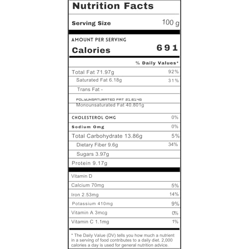 Fruitri American Pecan Nuts - 250g, Premium, Raw & Fresh | Natural, Keto & Paleo Friendly Snack, Nuts and Dry Fruits