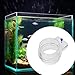 MFMEXUL Acrylic Fish Feeder, Clear Fish Feeding Ring, Heavy Duty Hanging Aquarium Feeding Ring for Betta and, 100mm