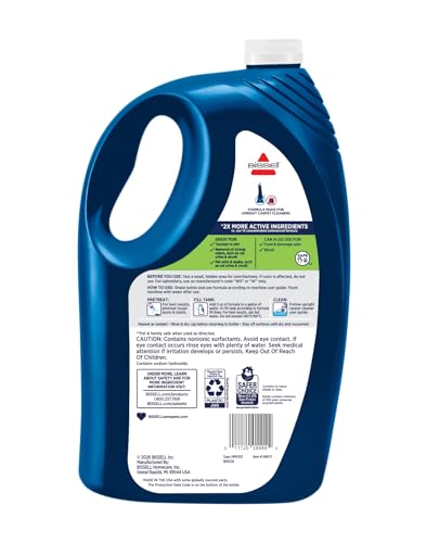 Image of Bissell Pet & Stain Odor Full Size Deep Cleaner Machine Solution, 1 Gallon, 99K5Y